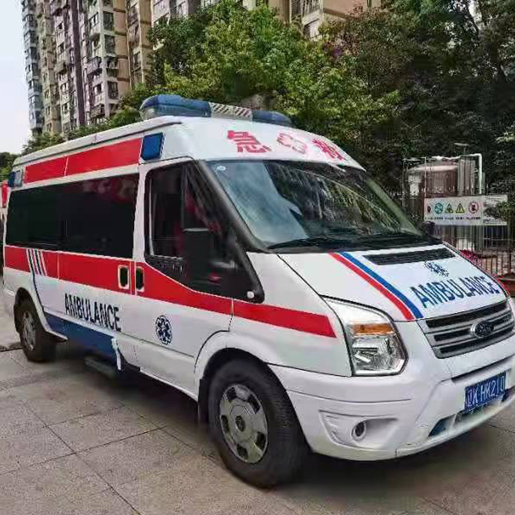 襄垣长途救护车护送病人返乡